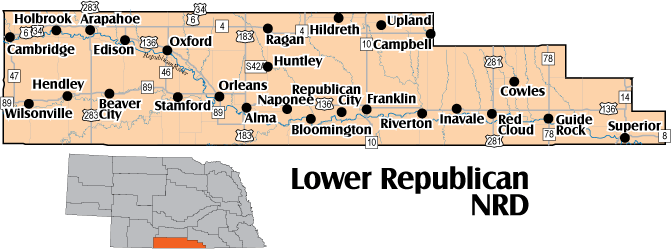 Lower Republican NRD Map