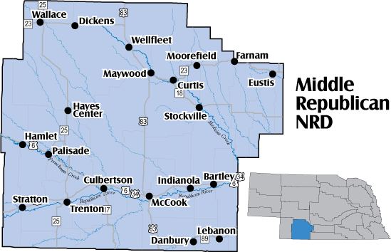 Middle Republican NRD Map