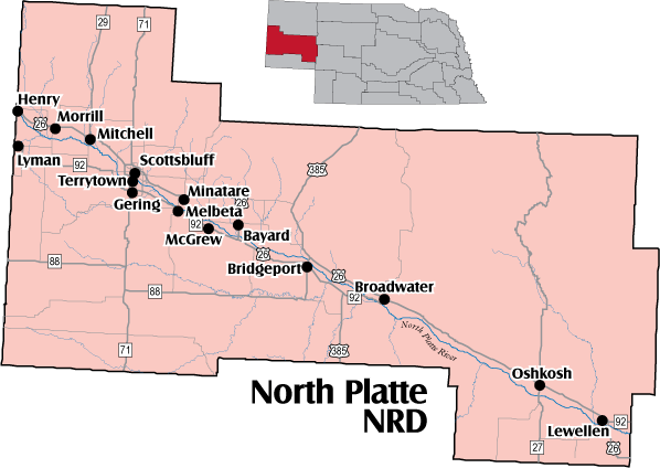 North Platte NRD Map