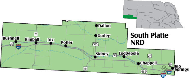 South Platte NRD Map