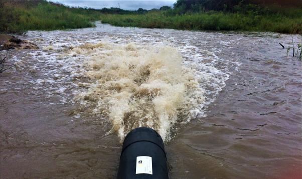 Plum Creek Flood Control Structure