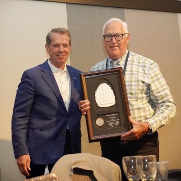 Governor Pillen with Jim Meismer