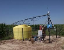 NRDs check chemigation systems like this one to make sure it has good water quality.