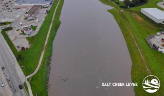 Salt Creek Levee