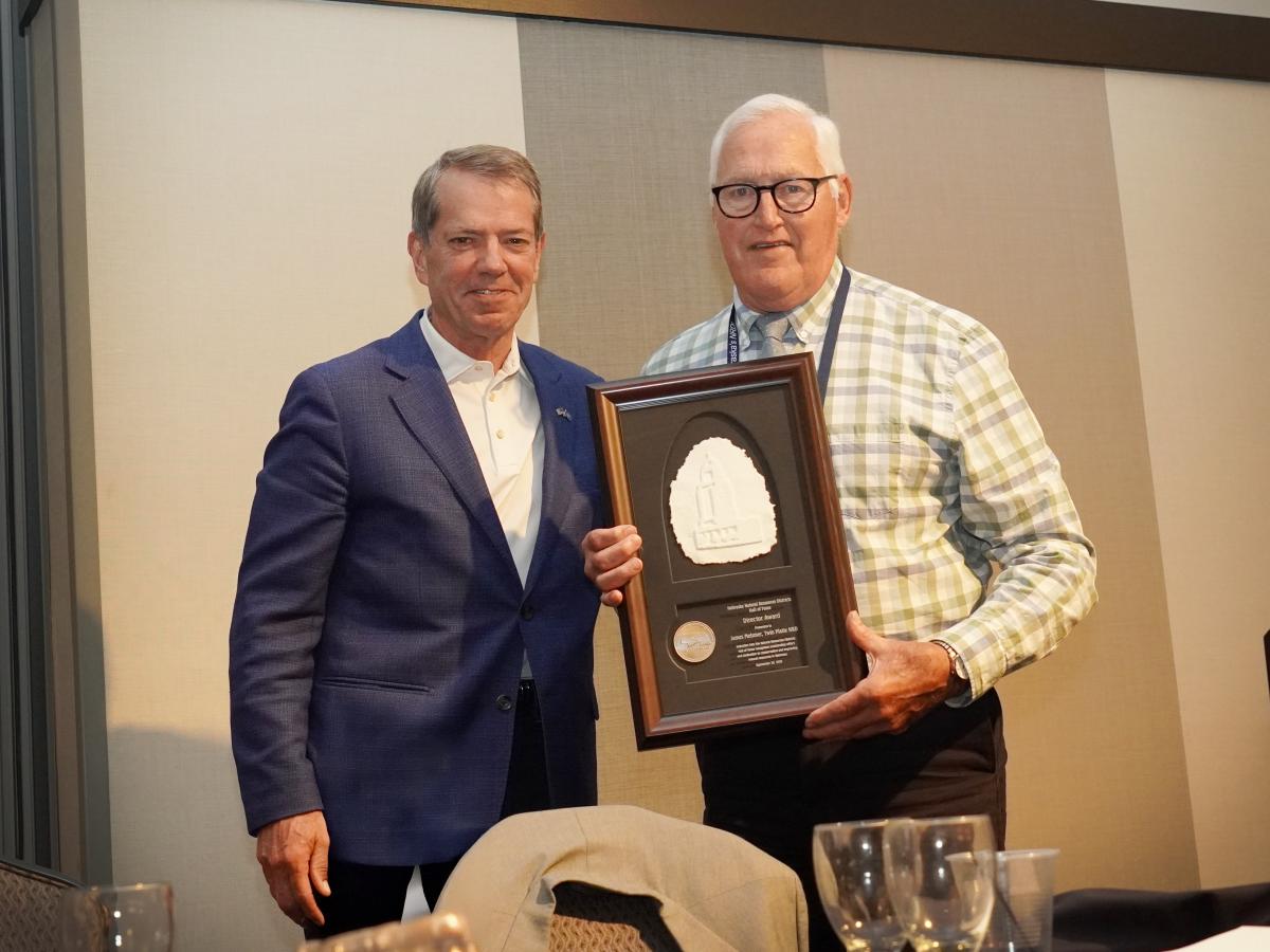 Governor Pillen with Jim Meismer