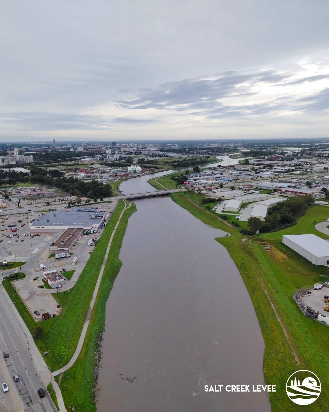 Salt Creek Levee