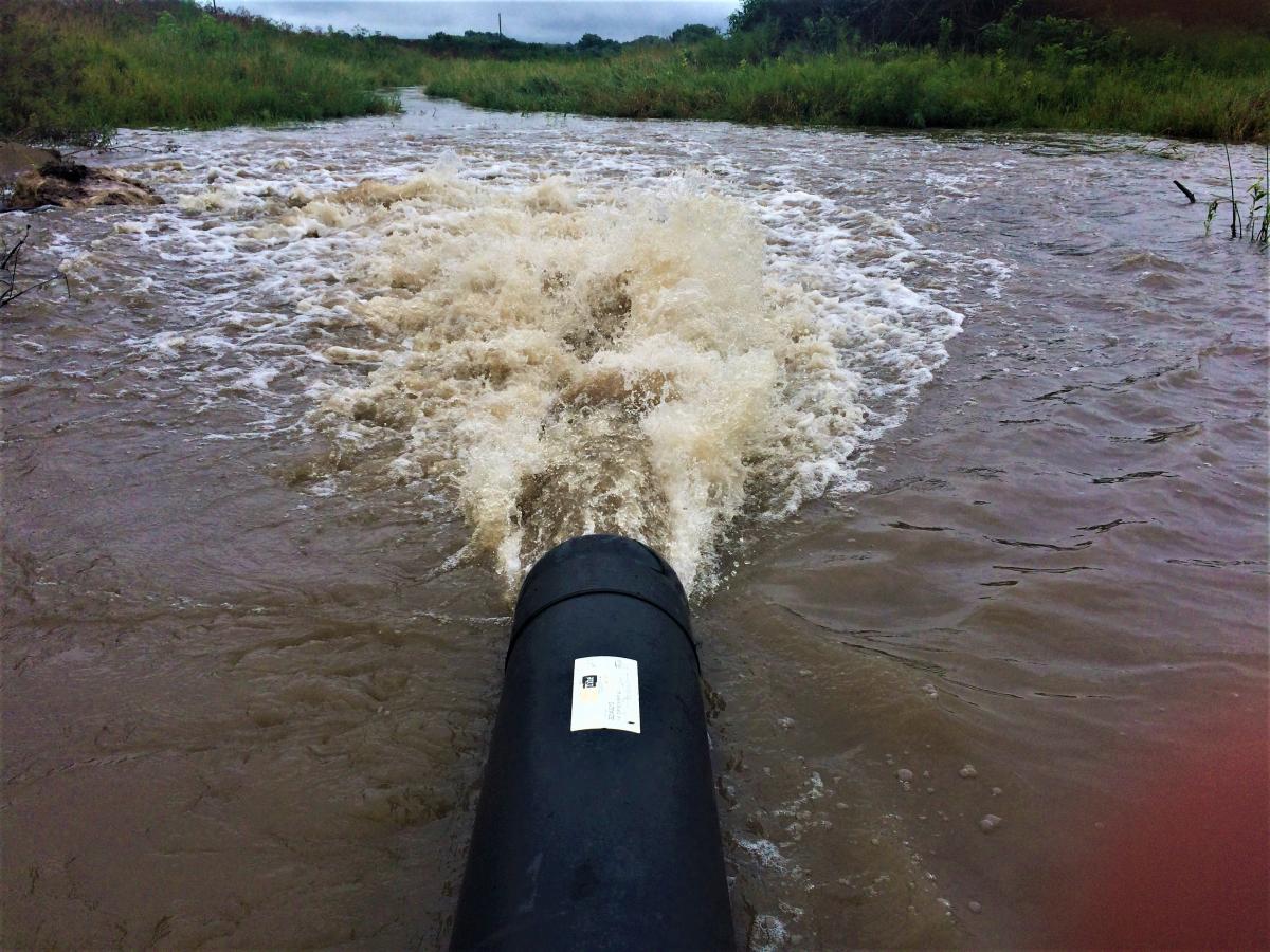 Plum Creek Flood Control Structure